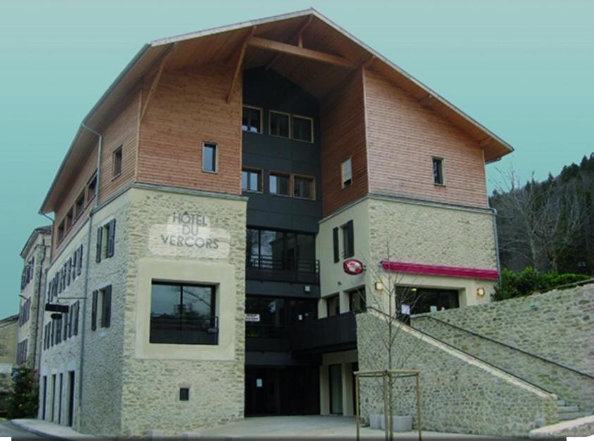 Restaurant Hotel Du Vercors Saint-Martin-en-Vercors Exterior foto
