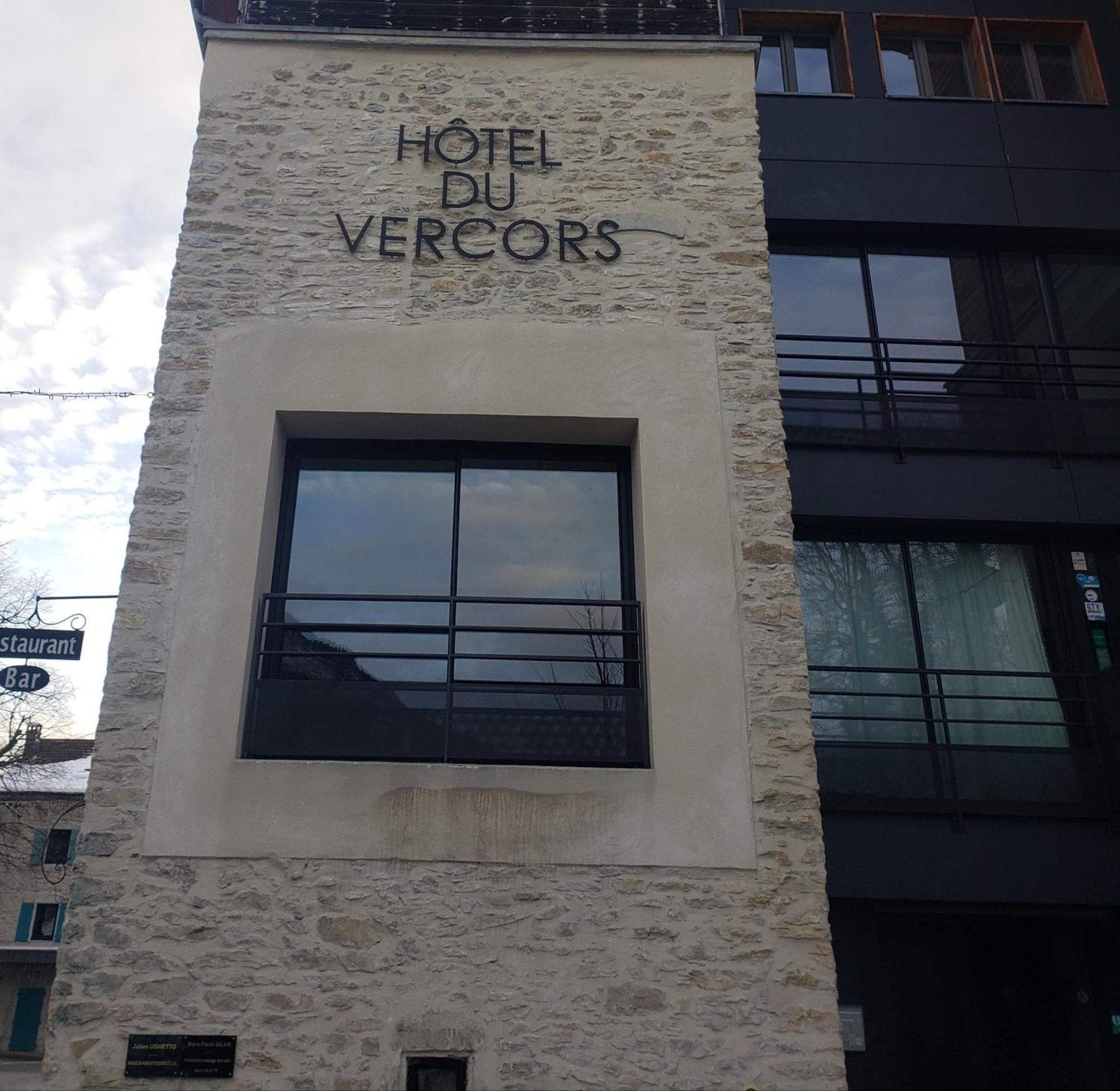 Restaurant Hotel Du Vercors Saint-Martin-en-Vercors Exterior foto